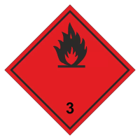 Знак опасного груза. Класс 3.1, 3.2, 3.3. Лекговоспламеняющаяся жидкость